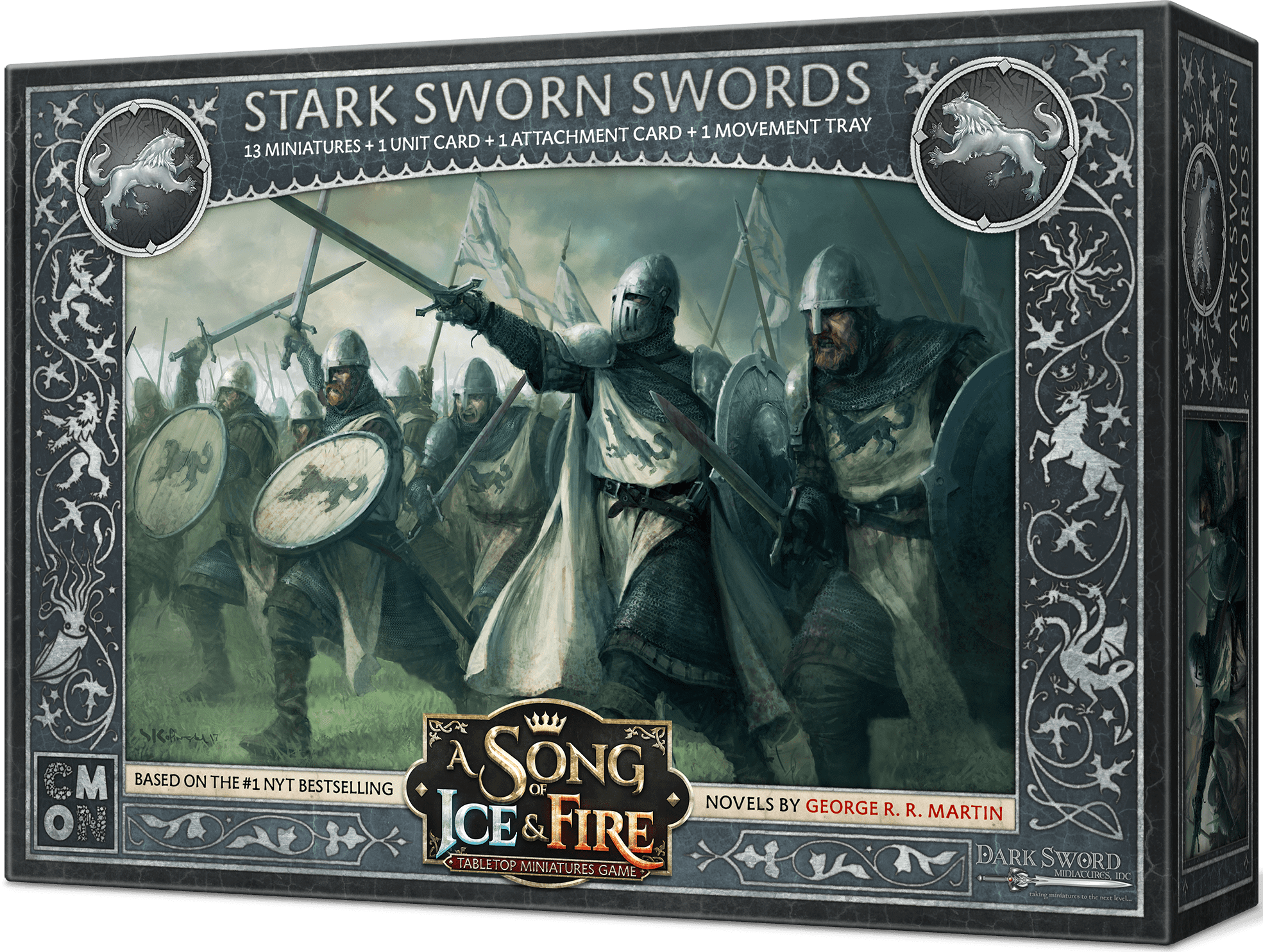 A Song of Ice & Fire: Tabletop Miniatures Game – Stark Sworn Swords |  kubium.ru | Настольные игры