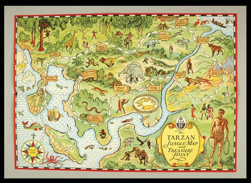 Geeklists for Tarzan Jungle Map and Treasure Hunt BoardGameGeek