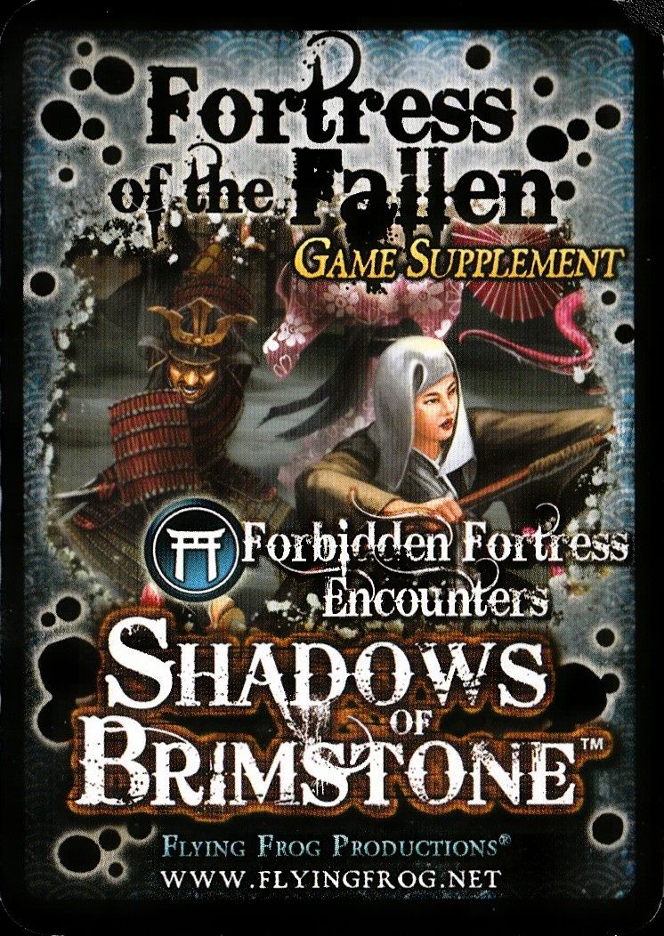 Shadows of Brimstone: Fortress of the Fallen Game Supplement