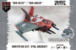 Dust Tactics: Horten HO-347 – "Der Blitz" / "Der Adler"