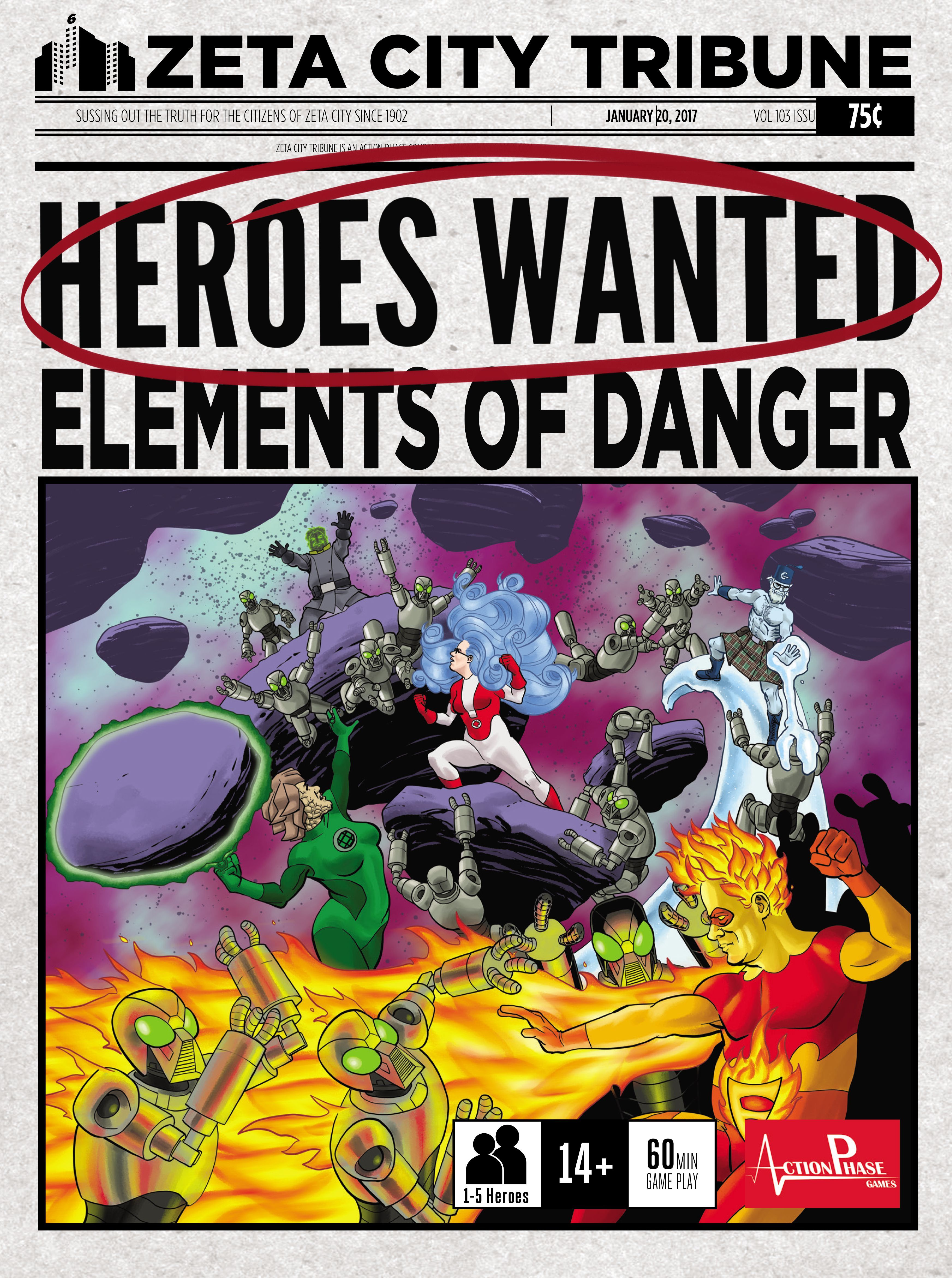 Heroes Wanted: Elements of Danger