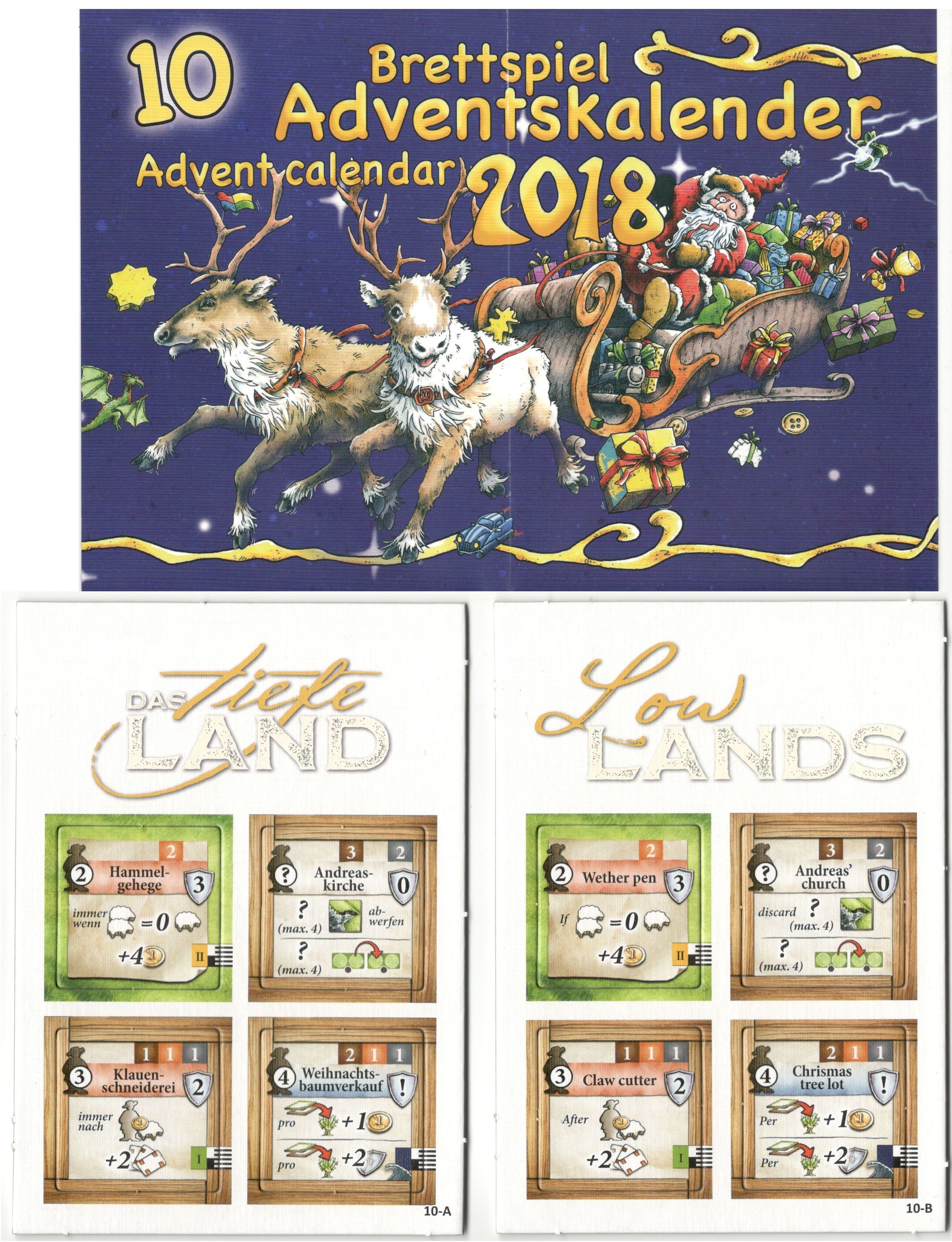 Lowlands: Brettspiel Adventskalender 2018 Promo