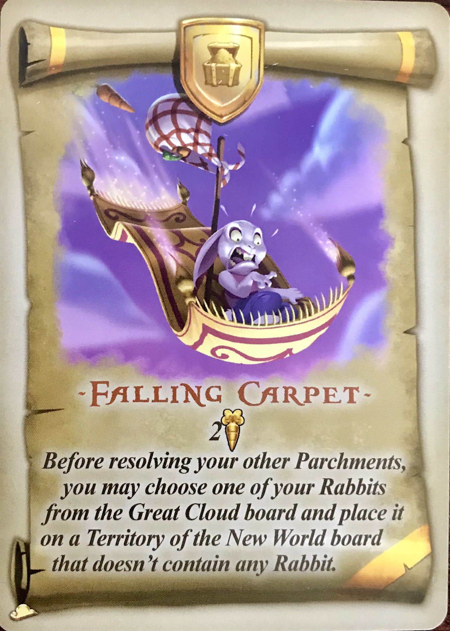 Bunny Kingdom: in the Sky – Falling Carpet Promo Card | kubium.ru |  Настольные игры