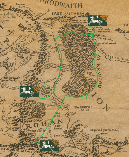 Tales of the Riddermark I - Passage through Mirkwood | The Lord of the ...