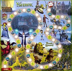 Shrek Road to Royalty Board Game