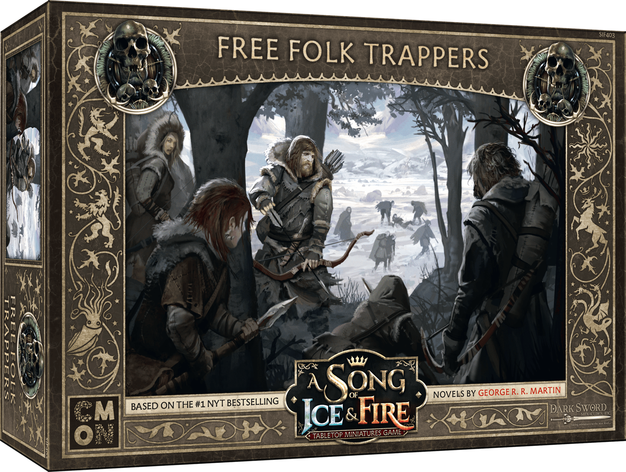 A Song of Ice & Fire: Tabletop Miniatures Game – Free Folk Trappers |  kubium.ru | Настольные игры