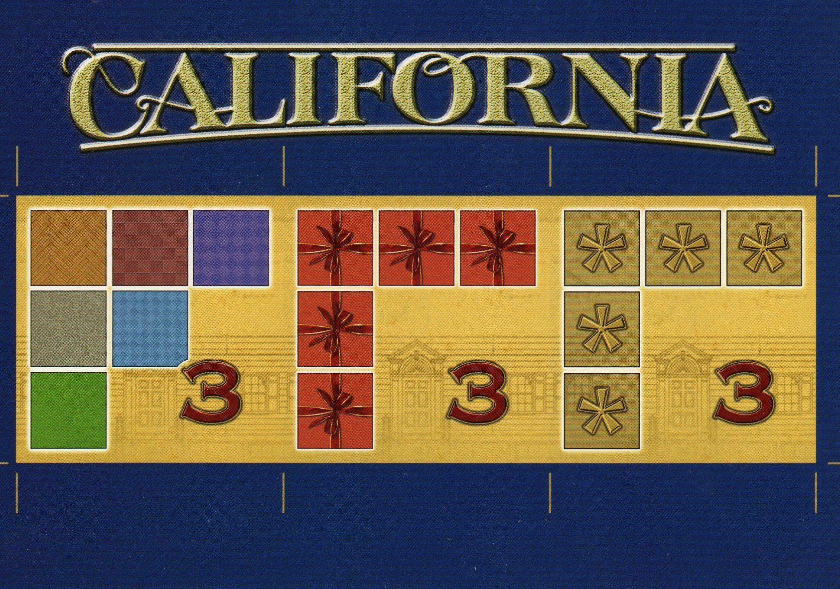 Die California Extrakarte