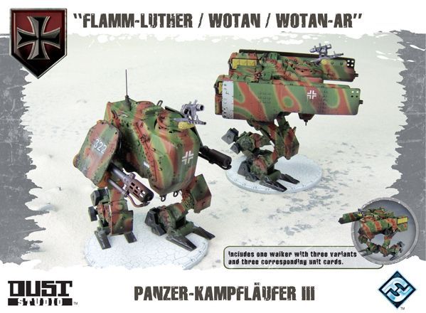 Dust Tactics: Panzer-Kampfläufer III – "Flamm-Luther / Wotan / Wotan-AR"