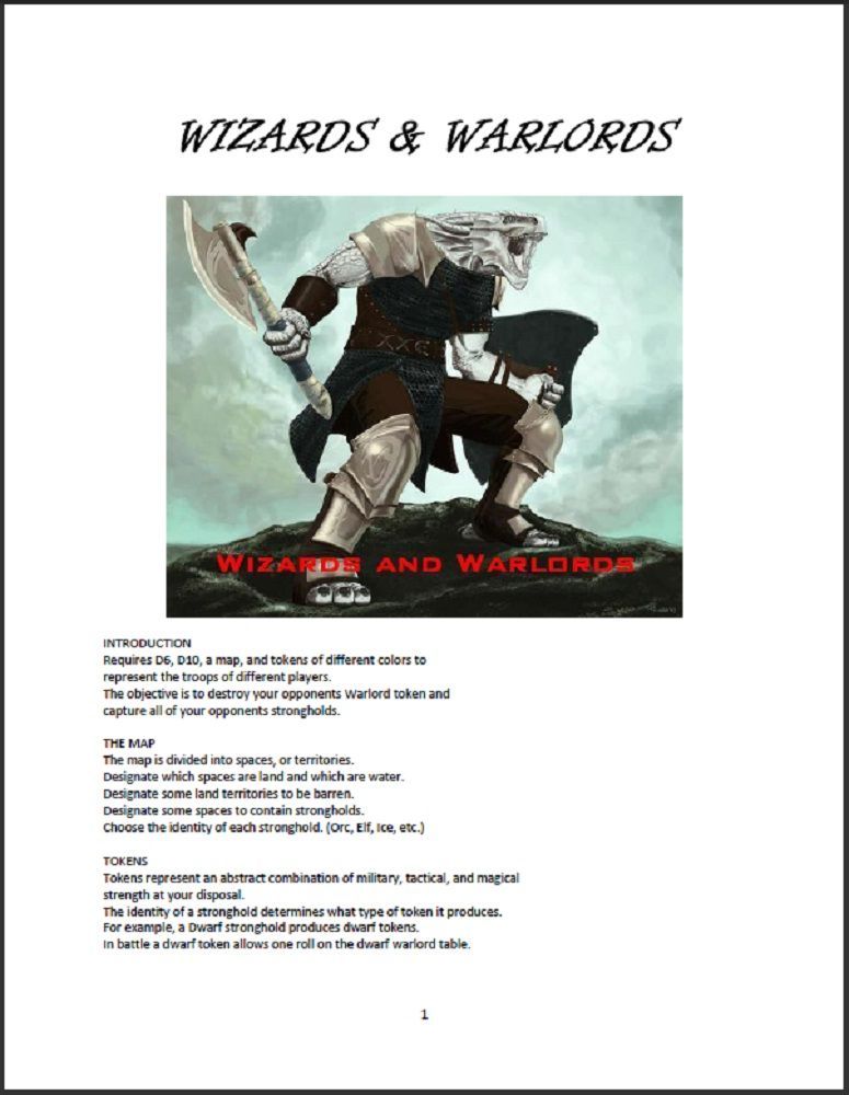 Wizards & Warlords