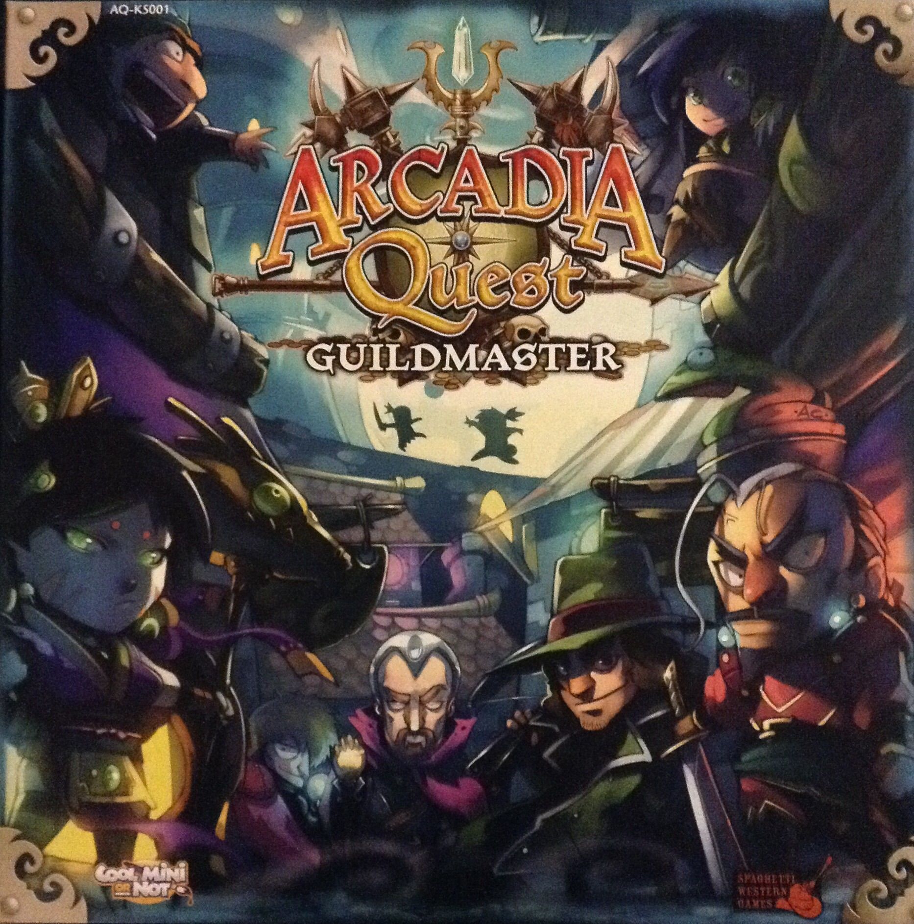 Arcadia Quest: Guildmaster Kickstarter Heroes