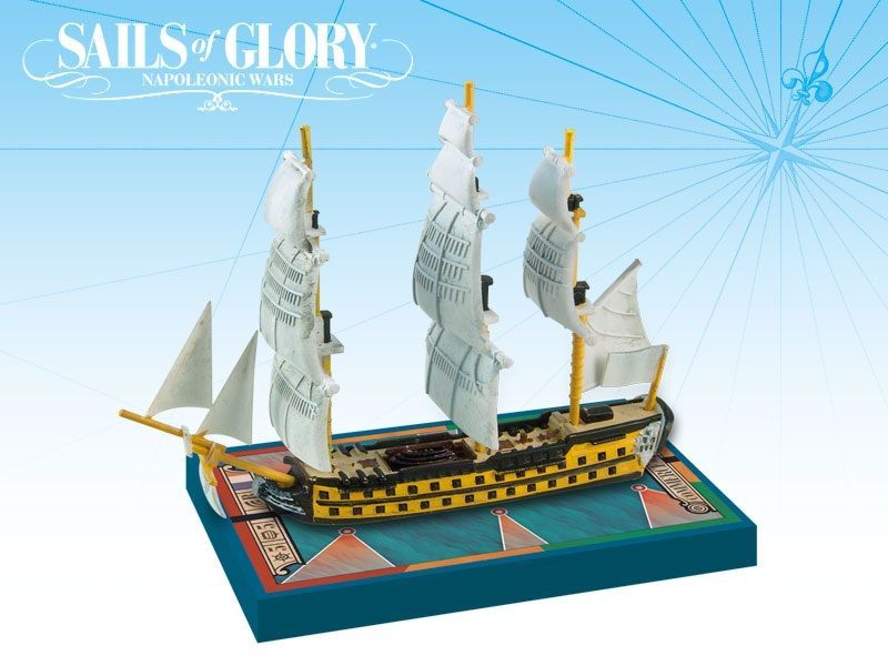 Sails of Glory Ship Pack: Commerce de Bordeaux 1785 / Duguay-Trouin 1788