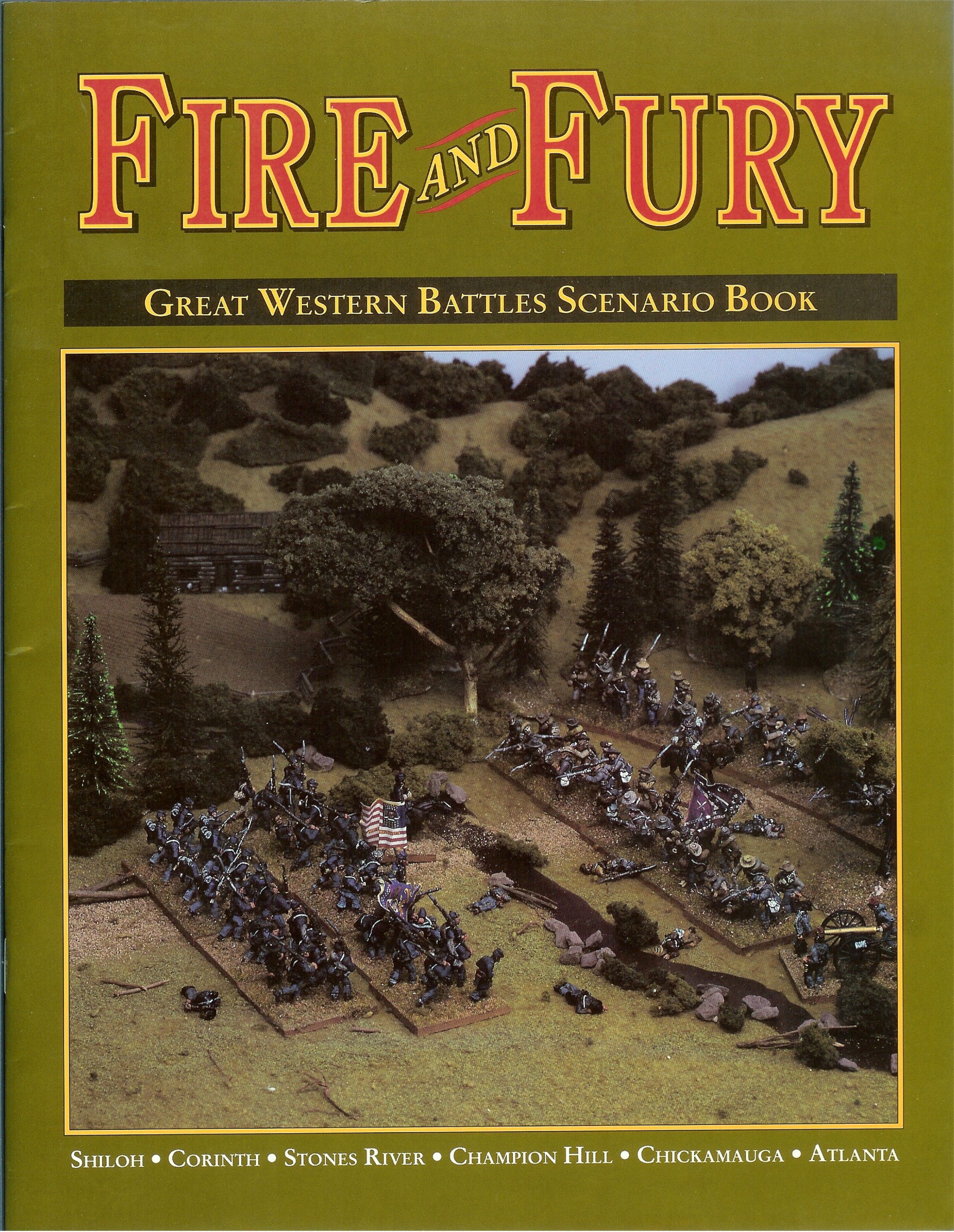 Fire and Fury:  Great Western Battles Scenario Book