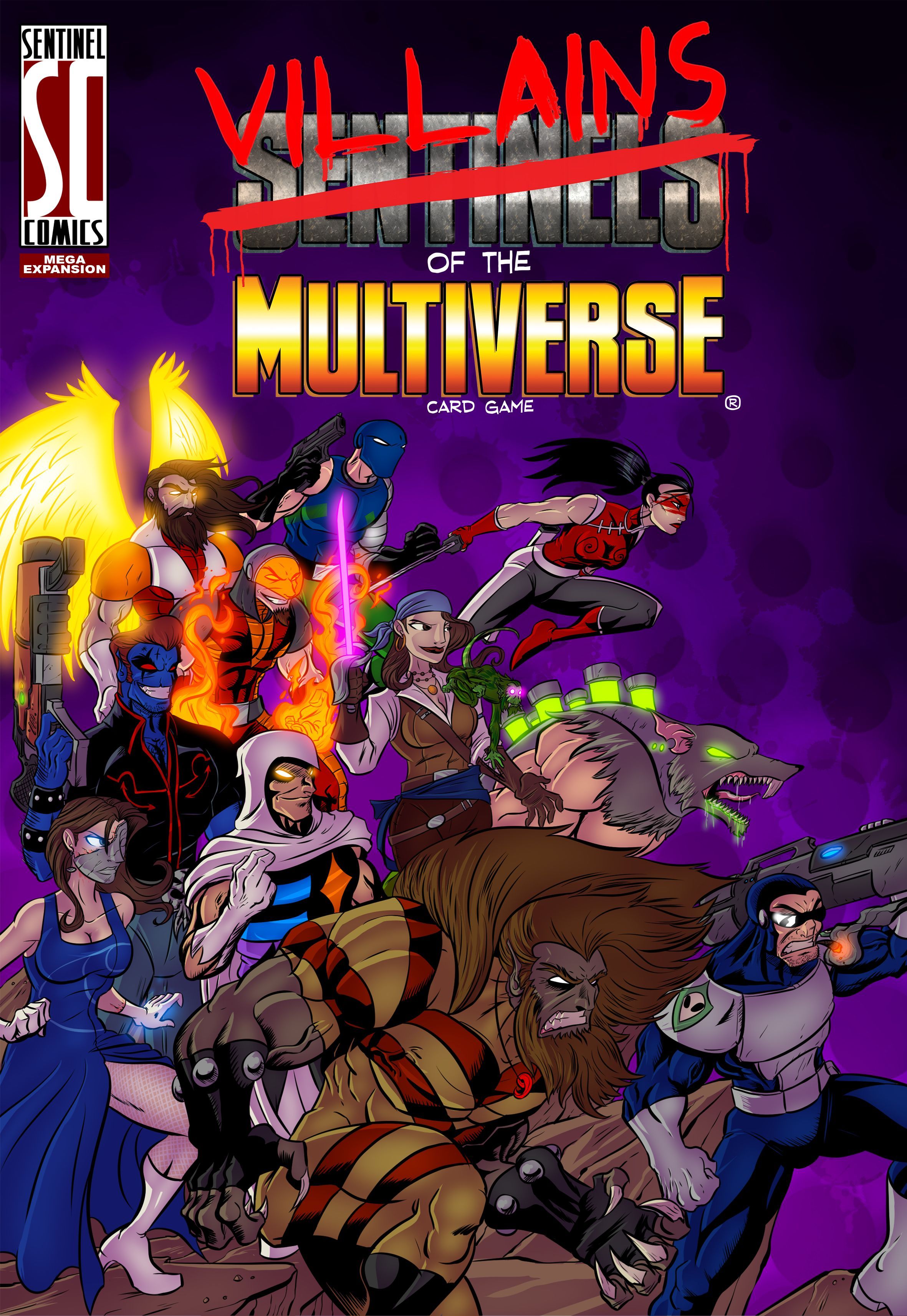 Игра Sentinels of the Multiverse: Villains of the Multiverse, Sentinels of the...
