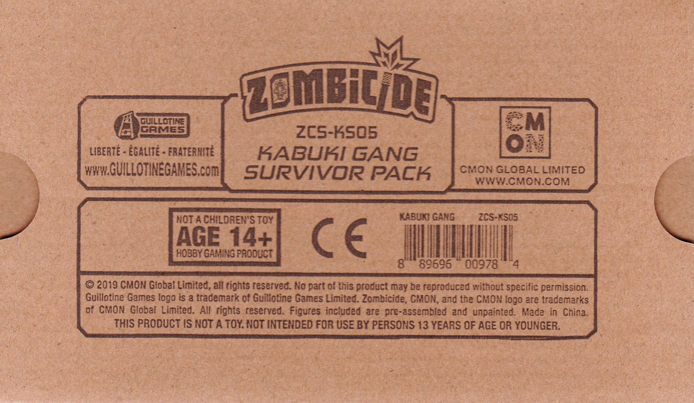 Zombicide: Invader – Kabuki Gang Survivor Pack