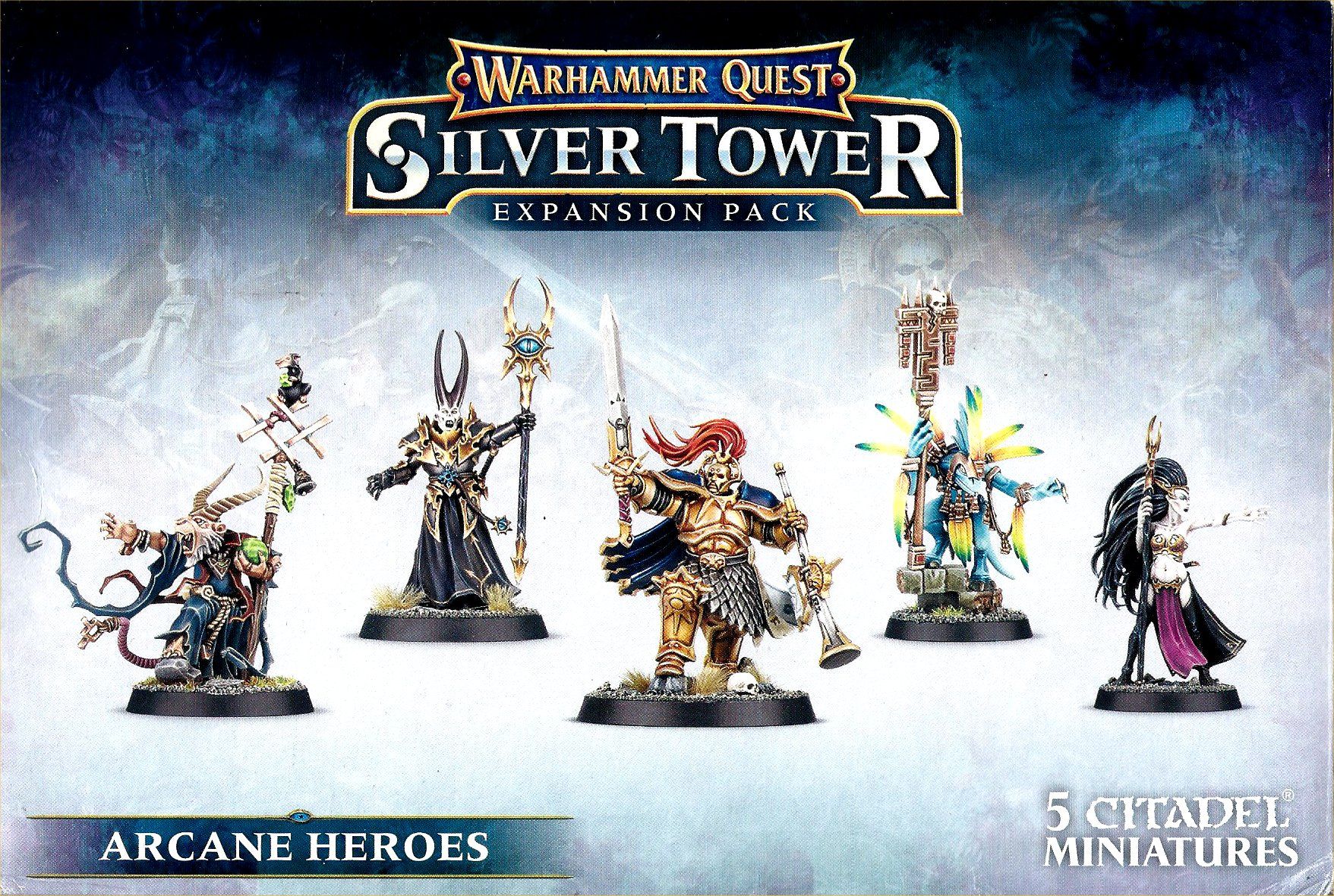 Warhammer Quest: Silver Tower – Arcane Heroes | kubium.ru | Настольные игры