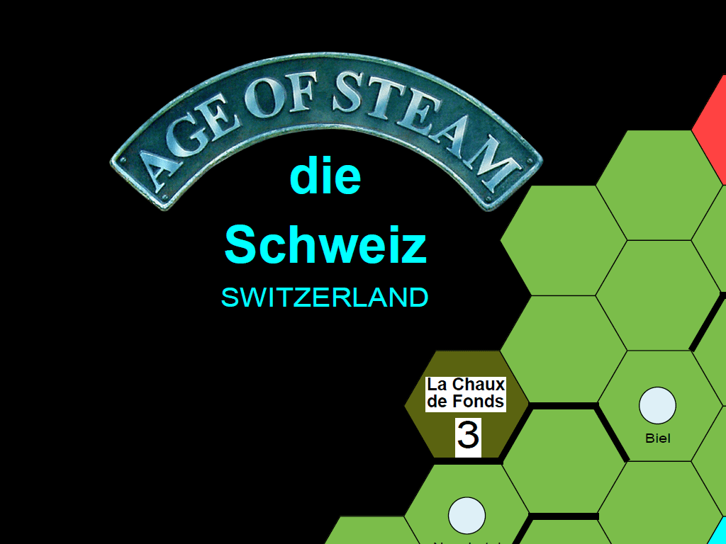 Age of Steam Expansion: Switzerland