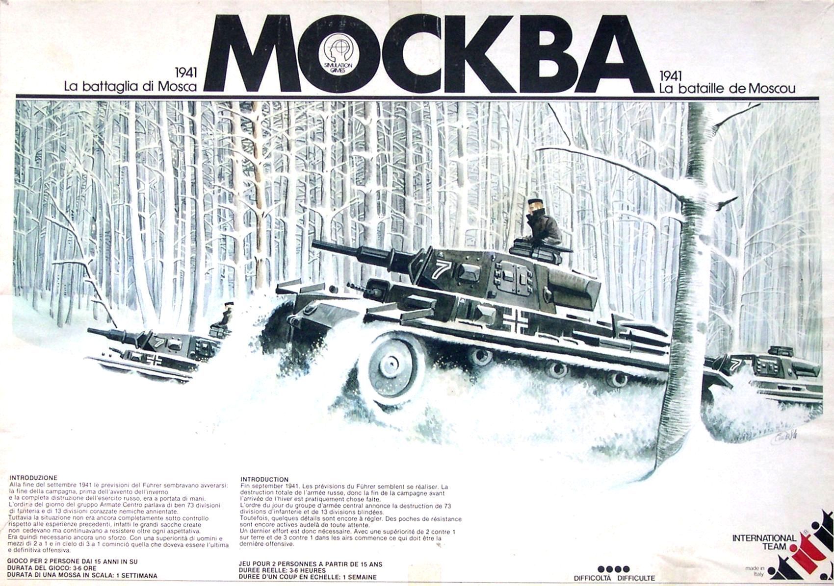 MOCKBA: La battaglia di Mosca 1941