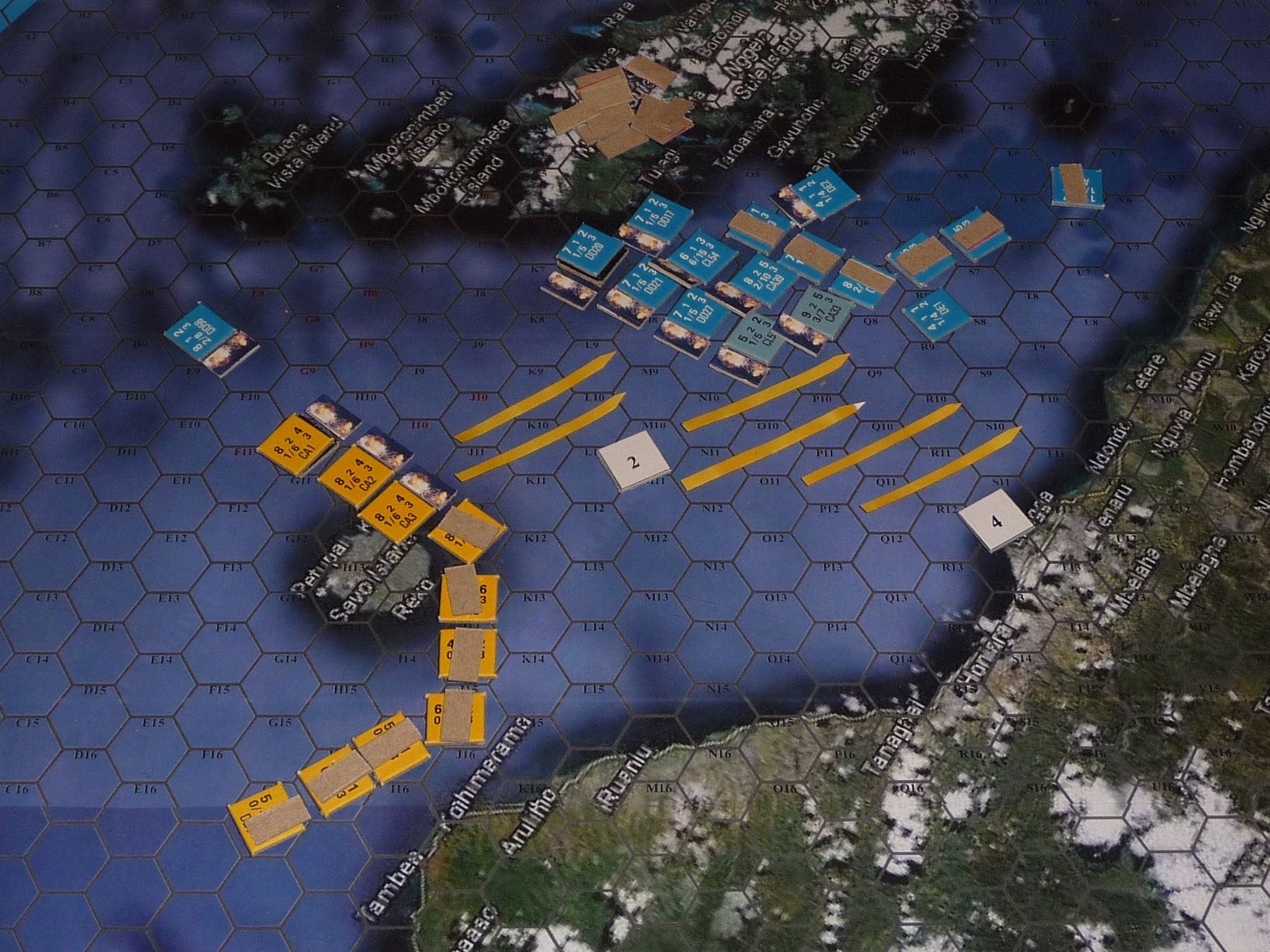 War in the Pacific Tactical Surface Combat