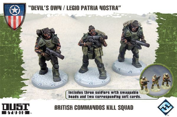 Dust Tactics: British Commandos Kill Squad – "Devil's Own / Legio Patria Nostra"