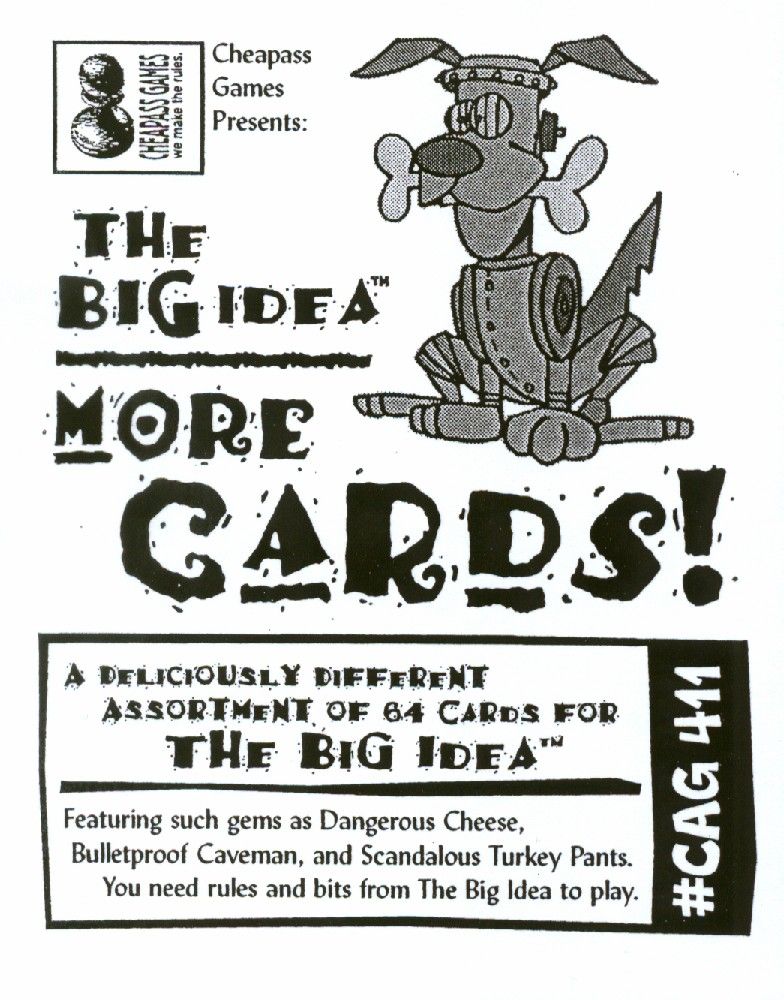 The Big Idea: More Cards!