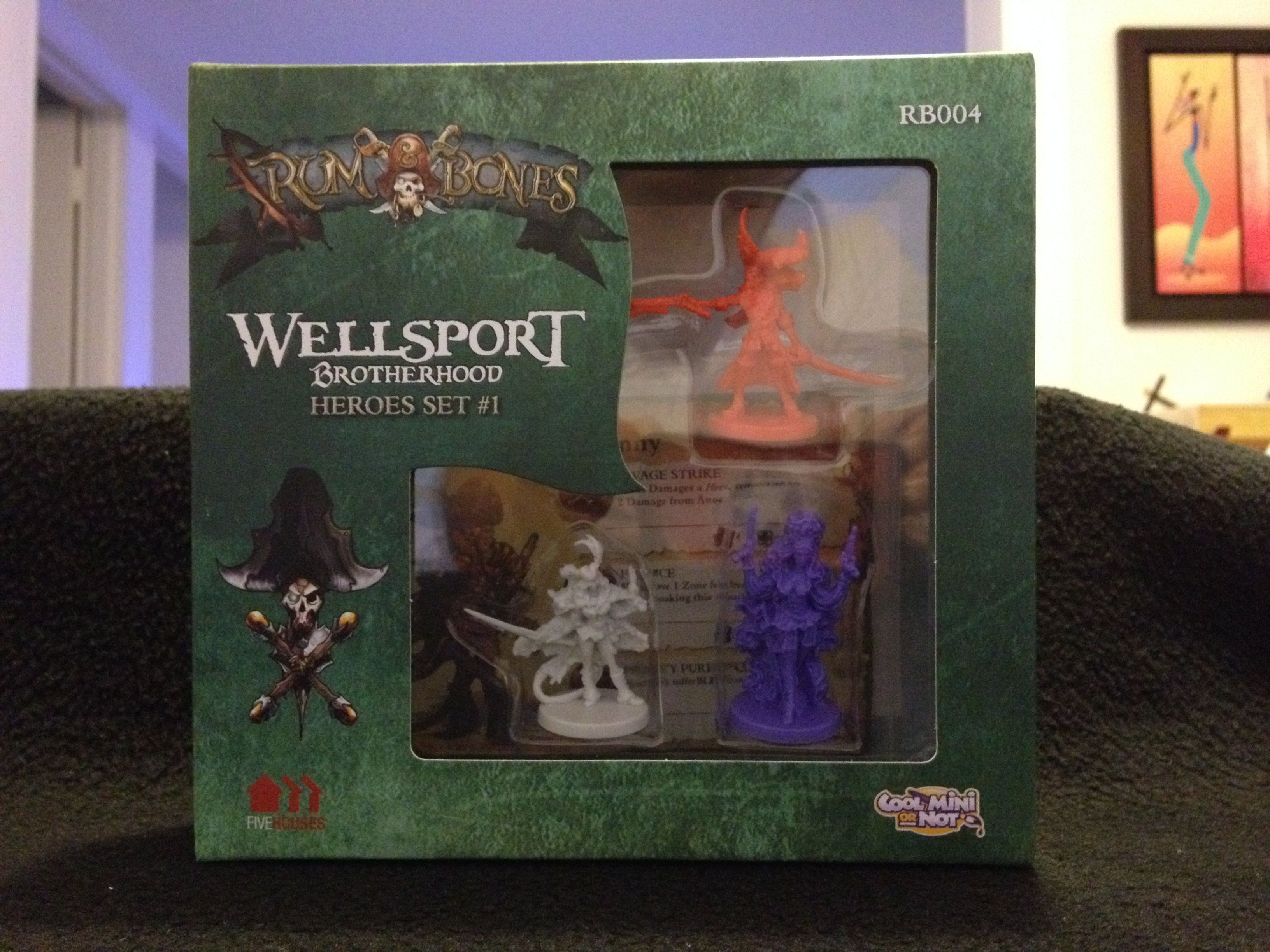 Rum & Bones: Wellsport Brotherhood Heroes Set #1