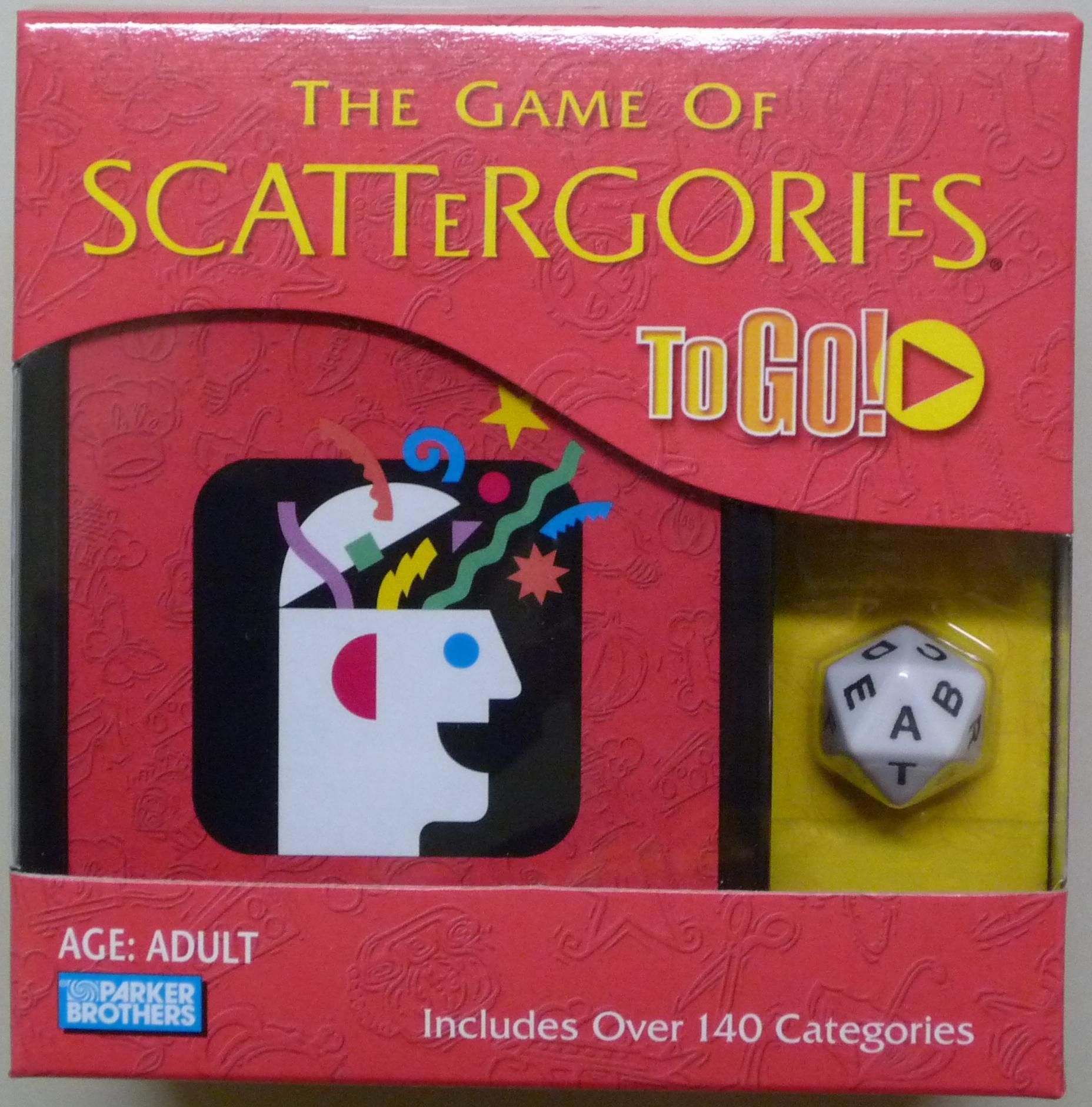 Scattergories To Go | kubium.ru | Настольные игры