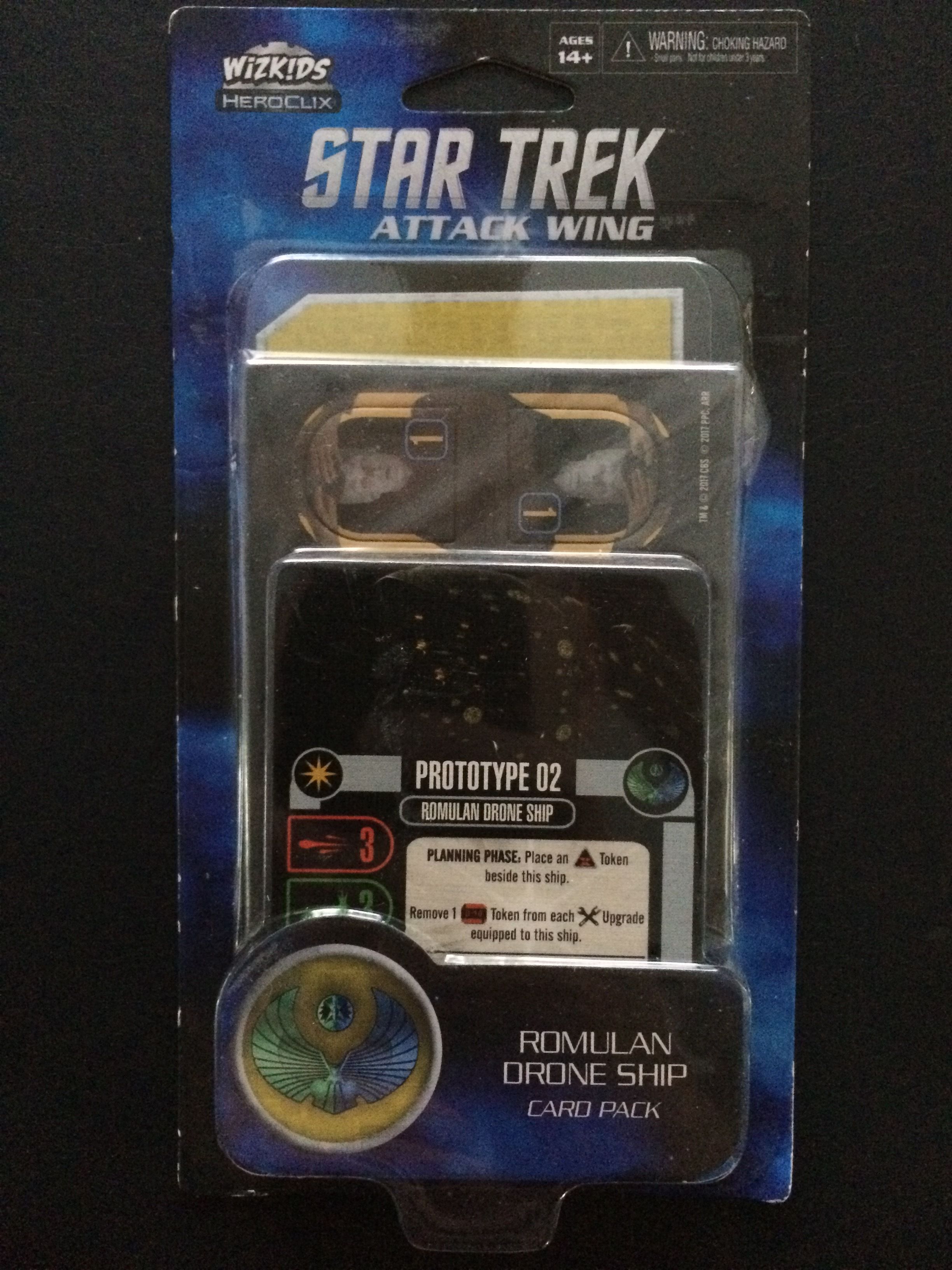 Star Trek: Attack Wing – Romulan Drone Ship Card Pack