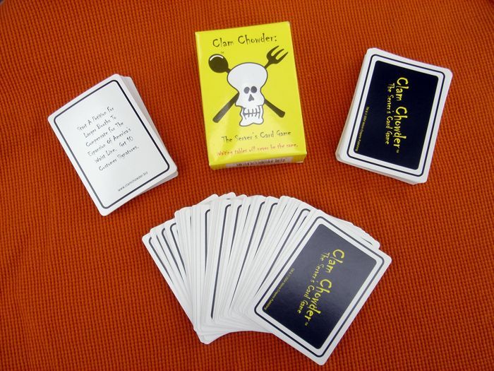 Clam Chowder: The Servers Card Game