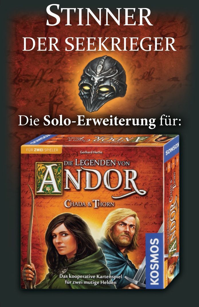 Die Legenden von Andor: Chada & Thorn – Stinner: Die Solo Erweiterung