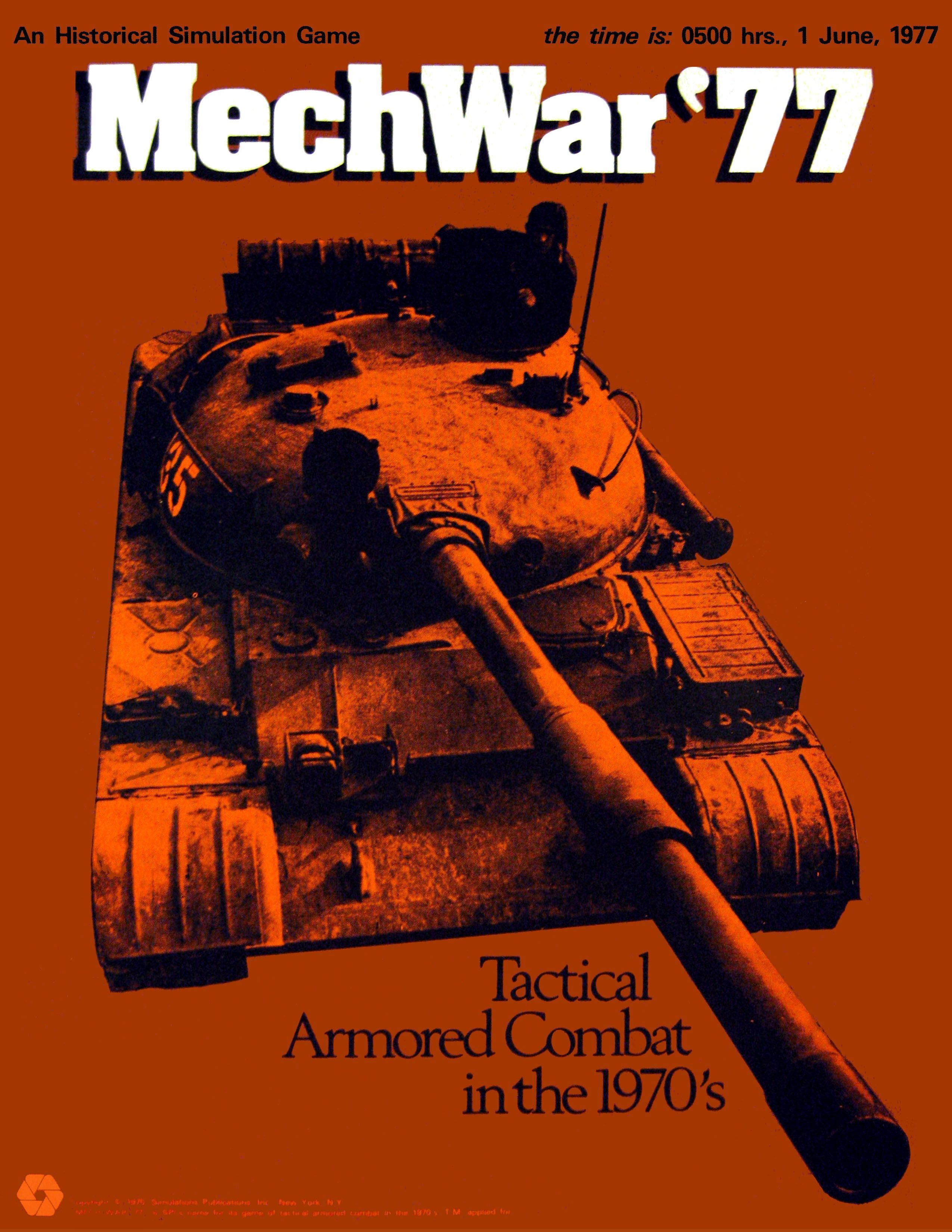 MechWar '77: Tactical Armored Combat in the 1970's