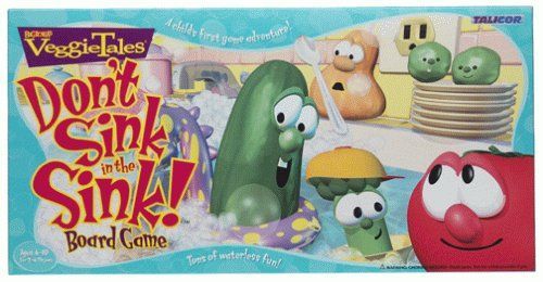 VeggieTales Don't Sink in the Sink!