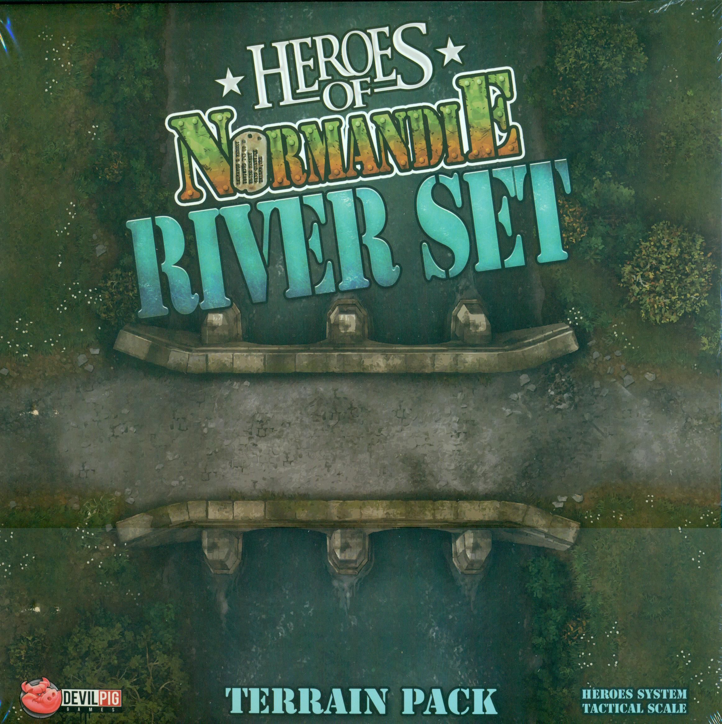 Heroes of Normandie: River Set Terrain Pack