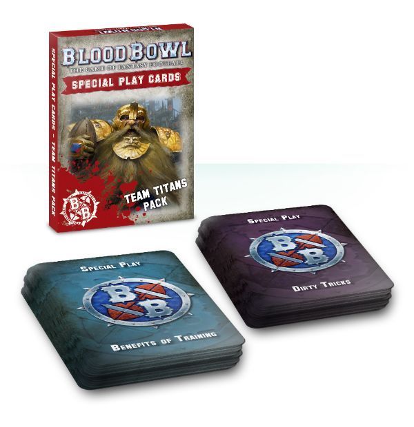 Blood Bowl (2016 edition): Special Play Cards – Team Titans Pack