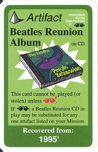 Chrononauts: Beatles Reunion Album Promo Card