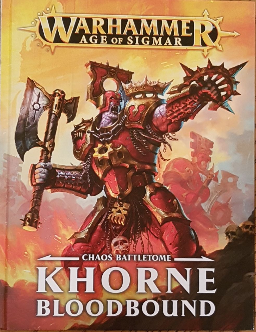 Warhammer Age of Sigmar: Chaos Battletome Khorne Bloodbound