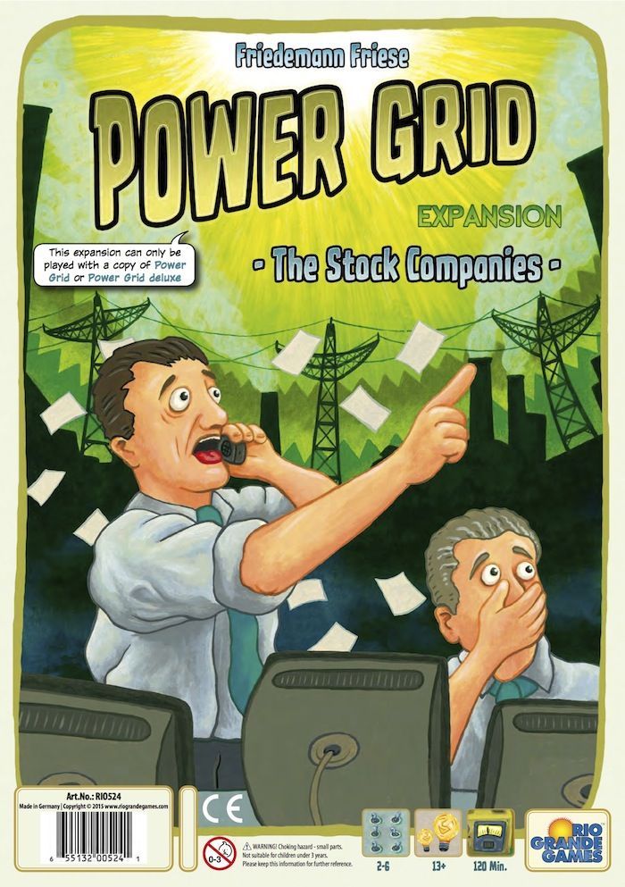 Power Grid: The Stock Companies / 電力公司: 股票公司擴充