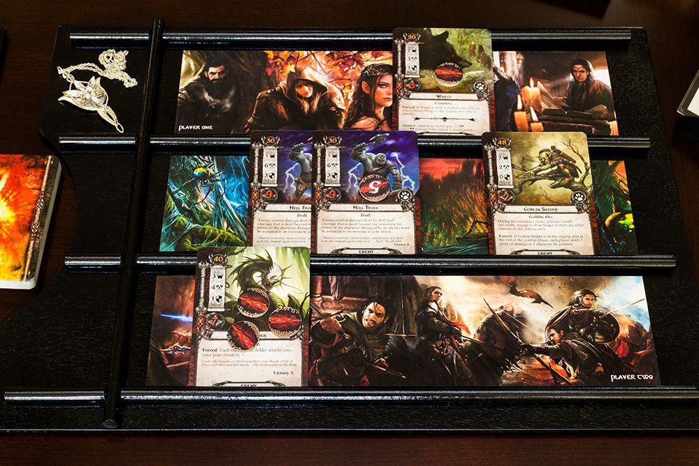 For the love of gaming Lord of the Rings LCG Playmat and Storage