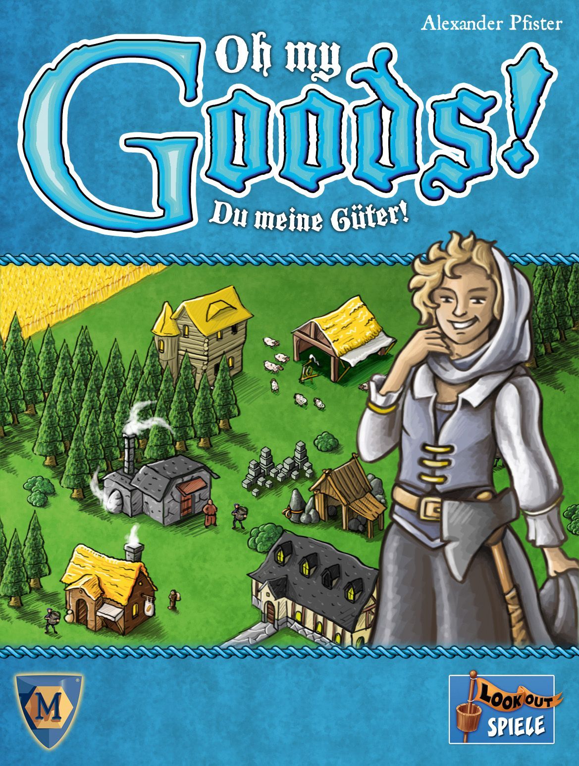 Oh My Goods! Gioco Da Tavolo In Spagnolo – Asmodee, Edizione Medievale Di Produzione E Commercio