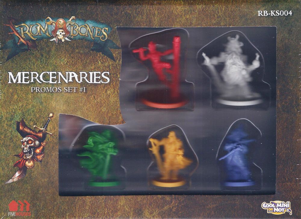 Rum & Bones: Mercenaries Promos Set #1