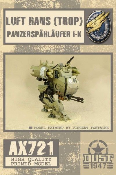 Dust 1947: Panzerspahlaufer I-K – "Luft Hans"