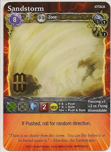 Mage Wars: Sandstorm Promo Card