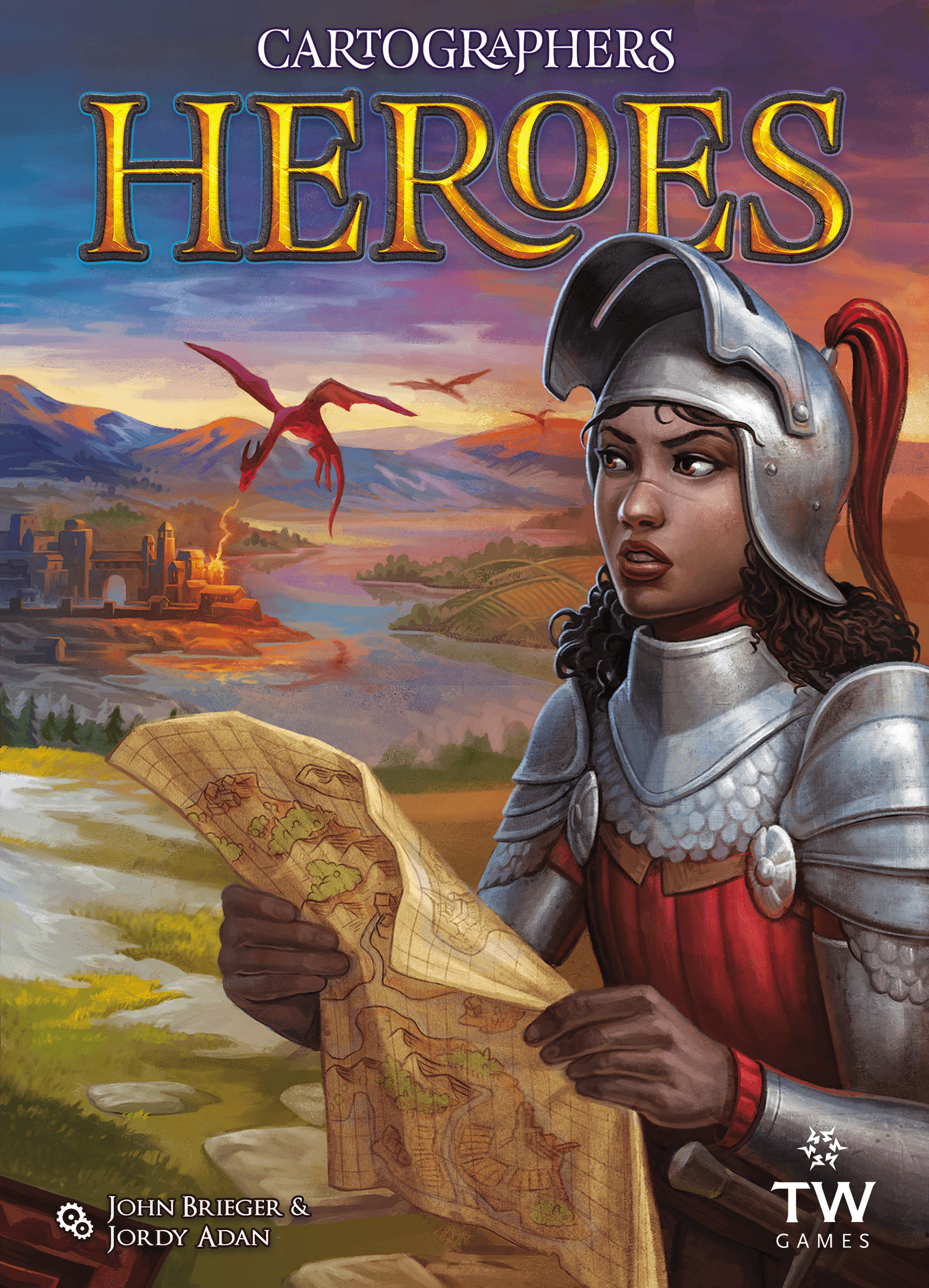 Cartographers Heroes Legendary Cartographer KS Pledge