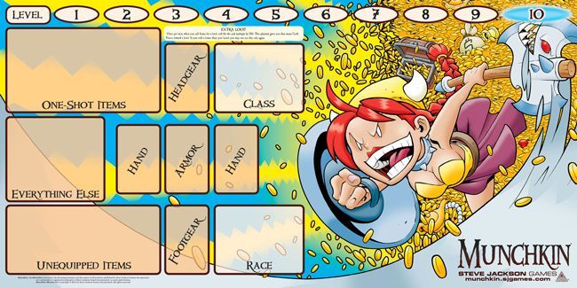 Munchkin Playmat: Flower Cashes In