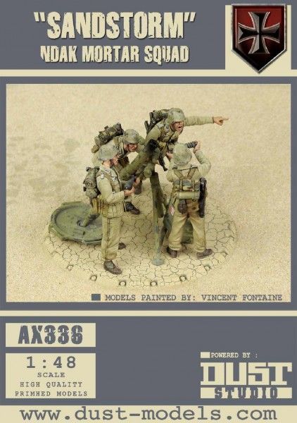 Dust Tactics:  NDAK Mortar Squad – "Sandstorm"
