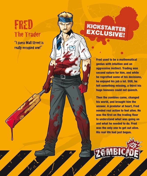 Zombicide Survivor: Fred the Trader