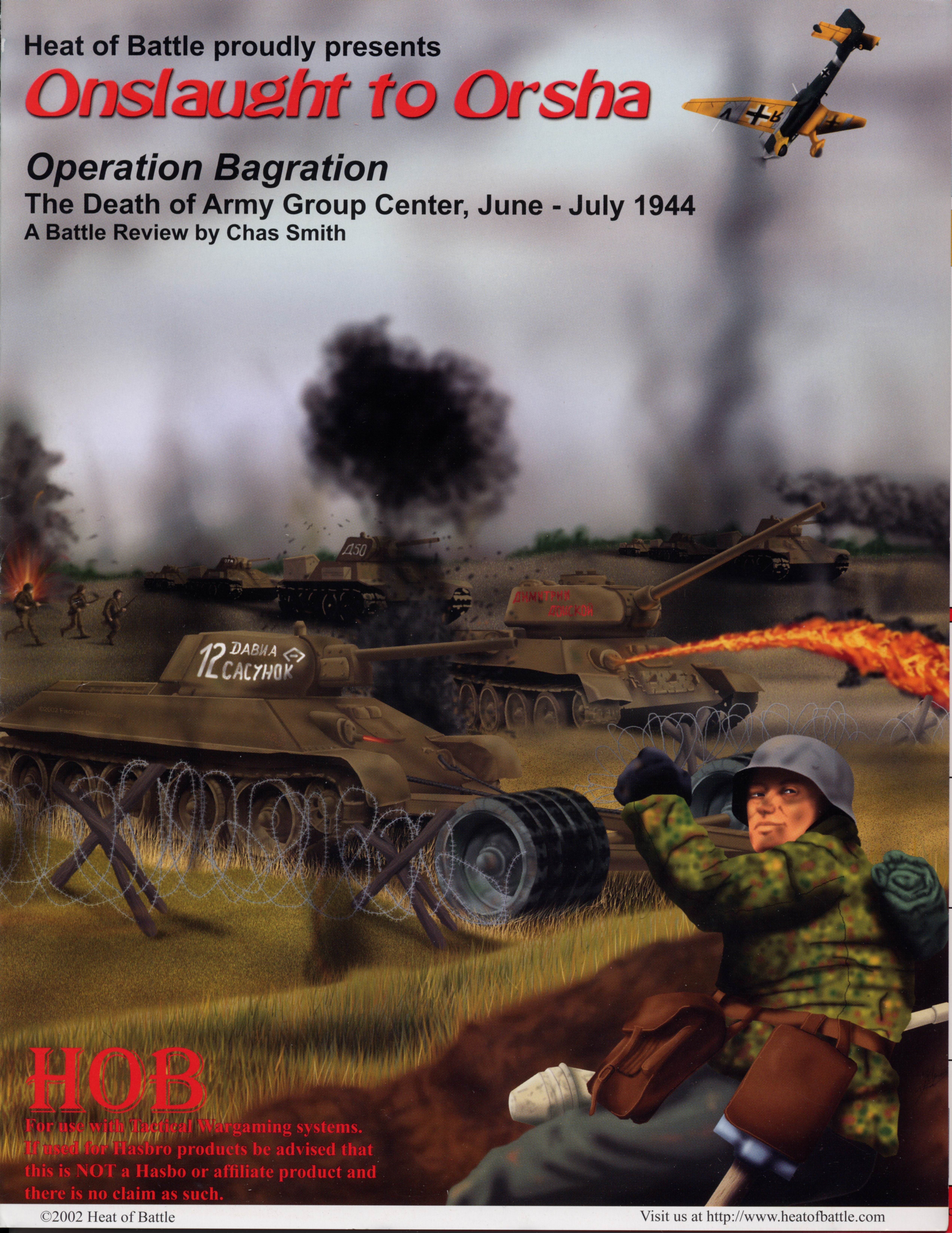 Onslaught to Orsha: Operation Bagration – The Death of Army Group Center, June-July 1944