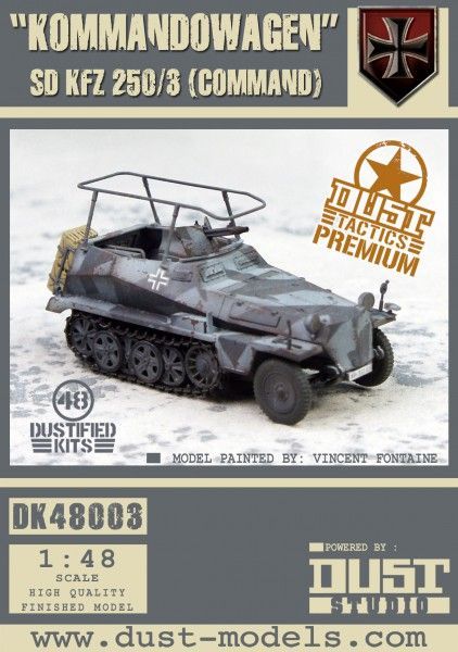 Dust Tactics: SD KFZ 250/3 – "Kommandowagen"