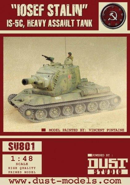 Dust Tactics: IS-5C Heavy Assault Tank – "Iosef Stalin"