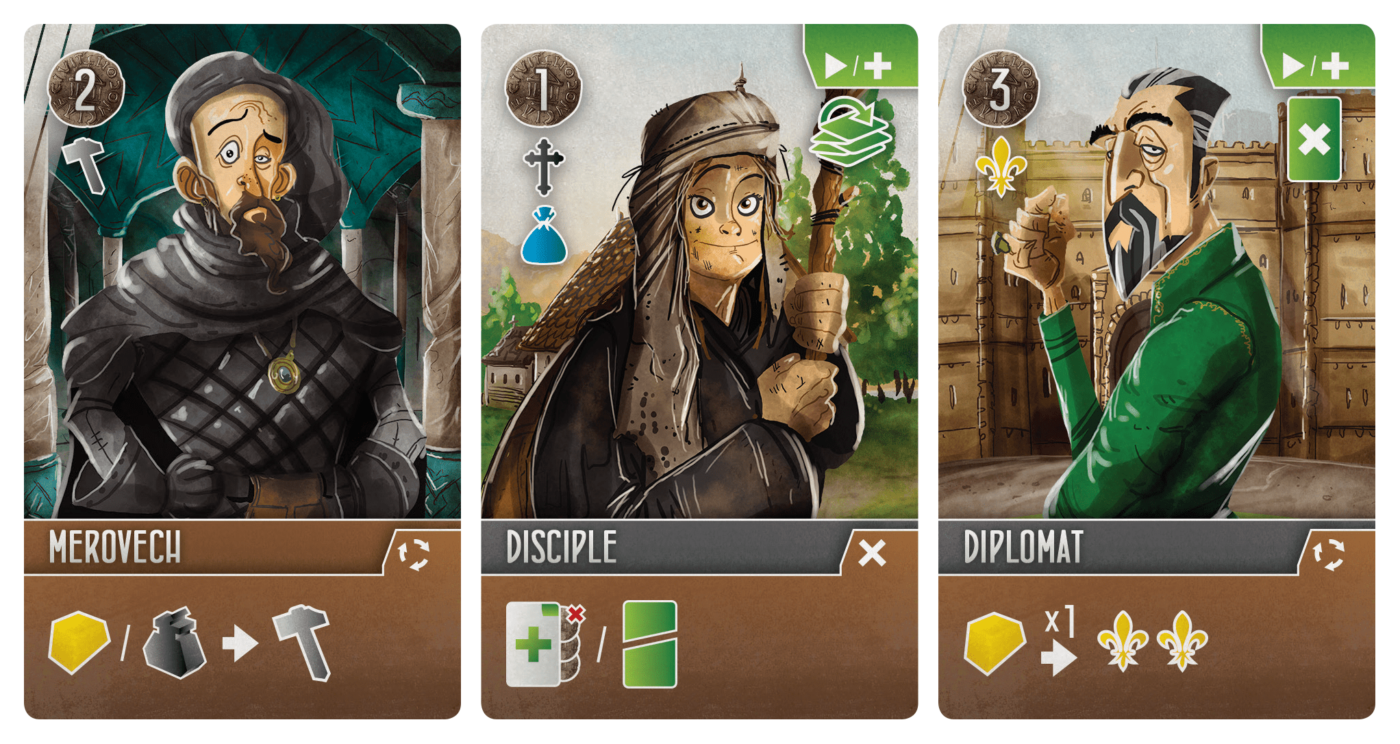 Vizcondes cartas