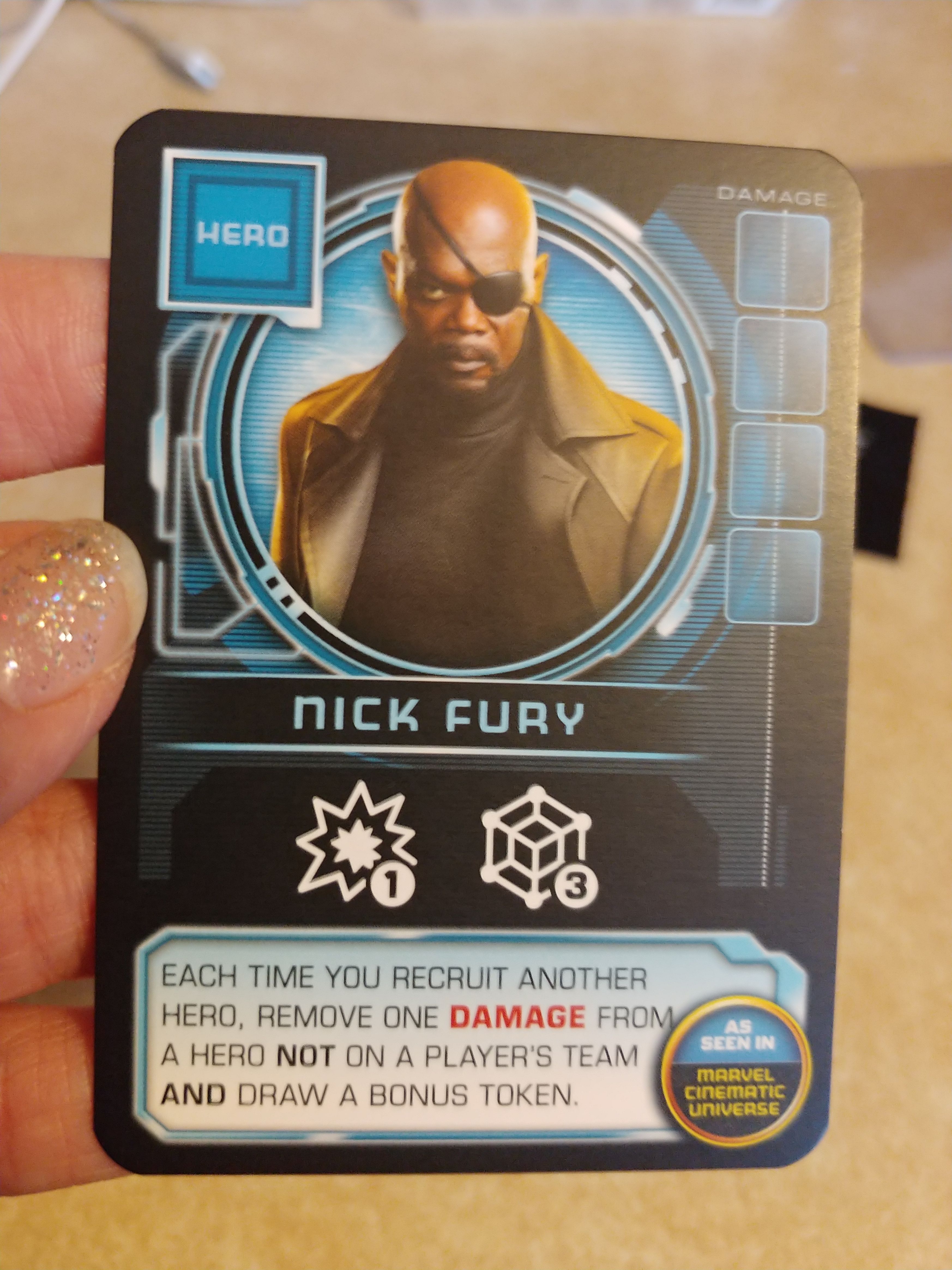 Thanos Rising: Avengers Infinity War – Nick Fury Promo Card